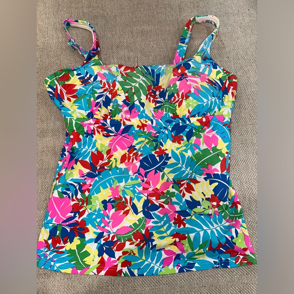 COPY - Lands End Tankini top sz 14DD